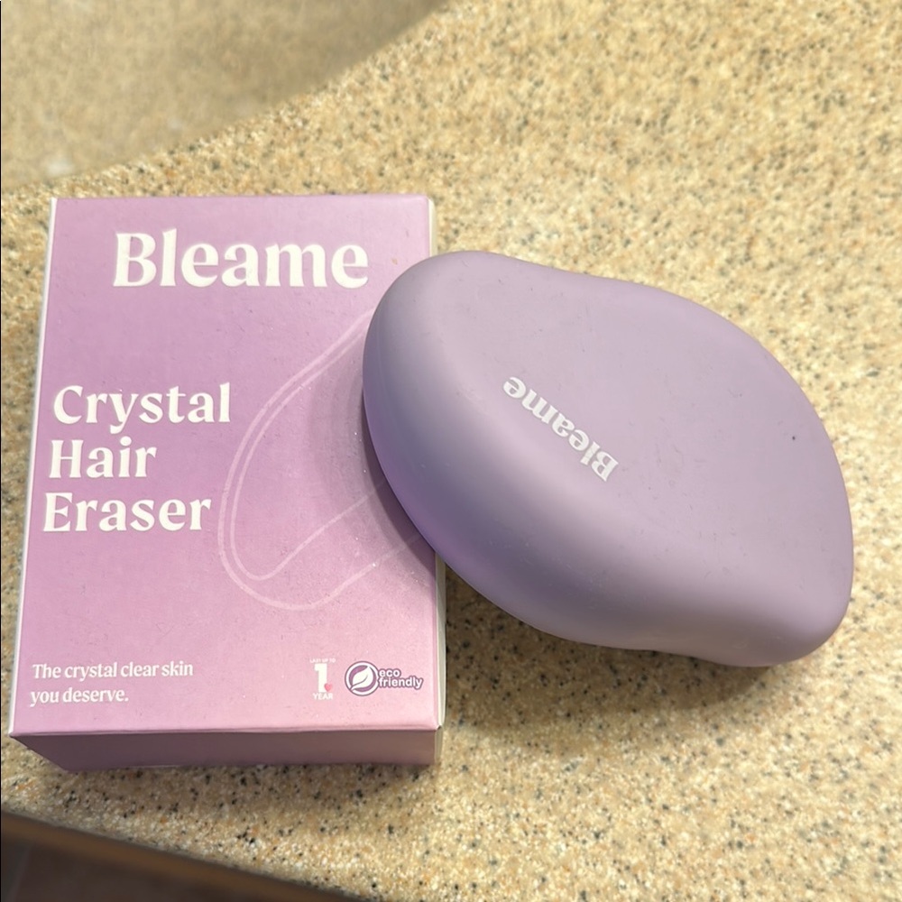 Purple Crystal Hair Eraser